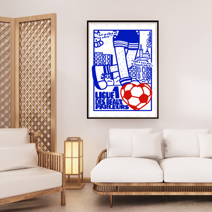 Affiche Marseille - Ligue Beaux Parleurs par petiteToulon