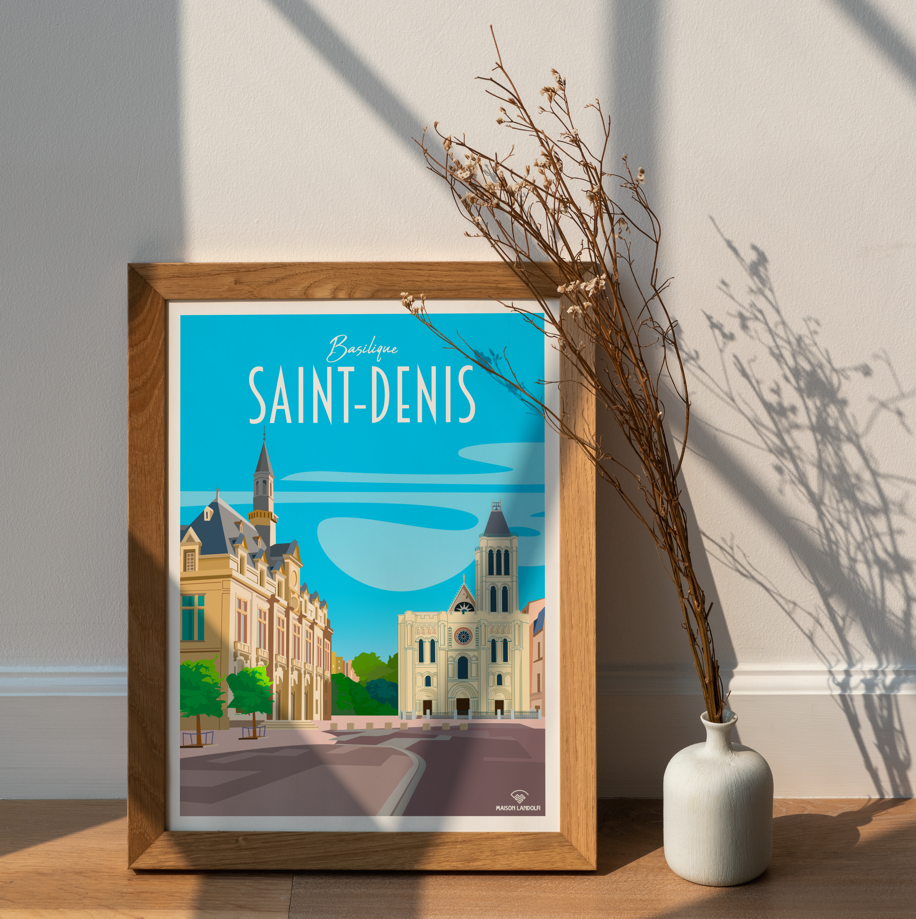 Affiche Saint-Denis - Basilique