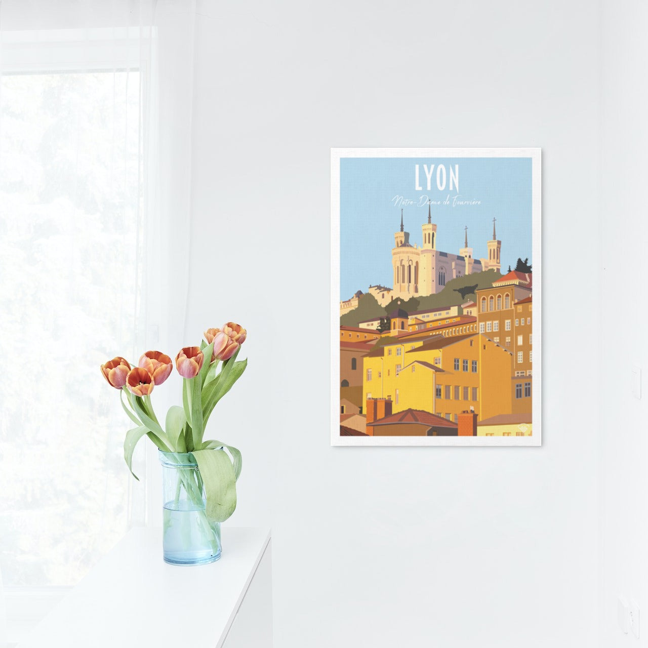 Affiche Lyon - Fourvière