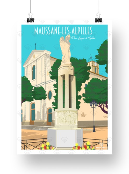 Affiche Maussane-les-Alpilles