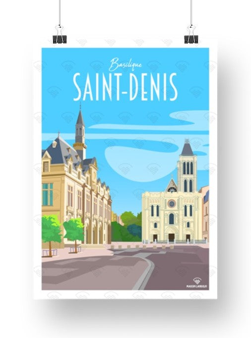Affiche Saint-Denis - Basilique