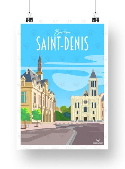 Affiche Saint-Denis - Basilique