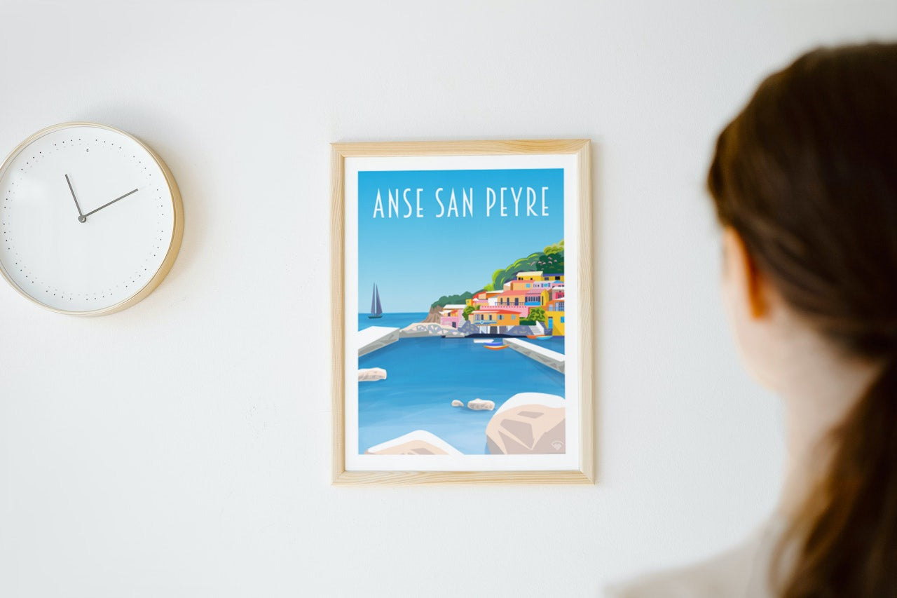 Affiche Toulon - Anse San Peyre